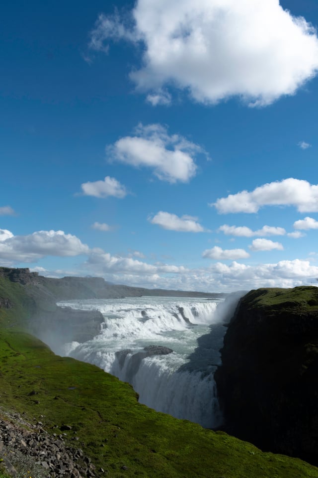 The most beautiful waterfall of the whole Golden Circle.