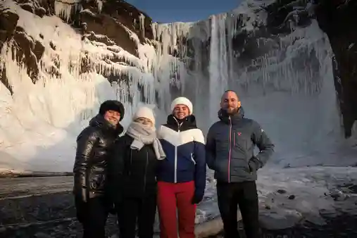 Group of clients enjoying a South Coast Tour